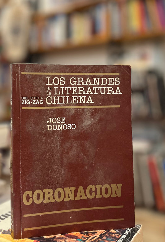 Coronación. Libro rescatado del incendio