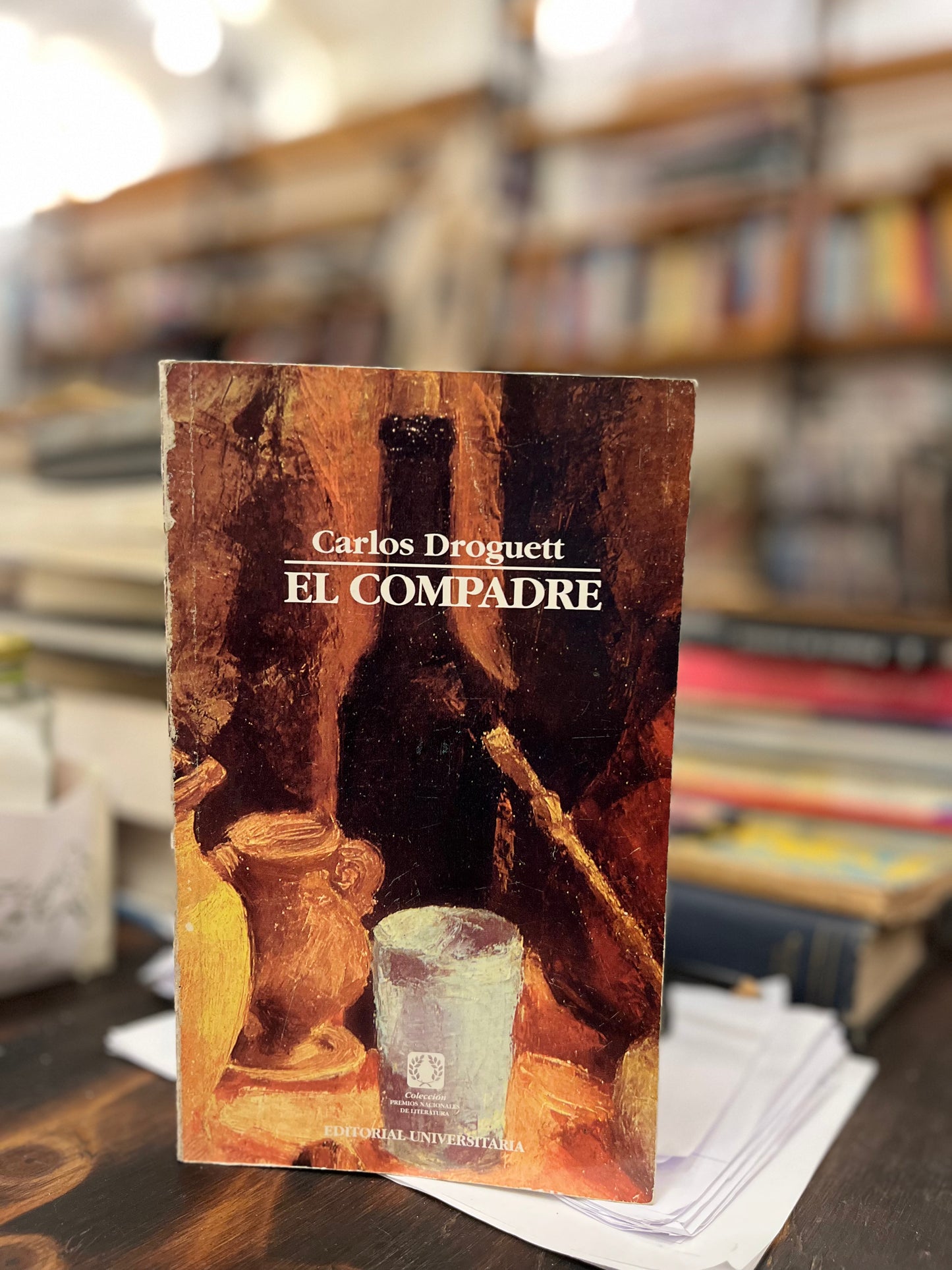 El compadre. Libro rescatado del incendio