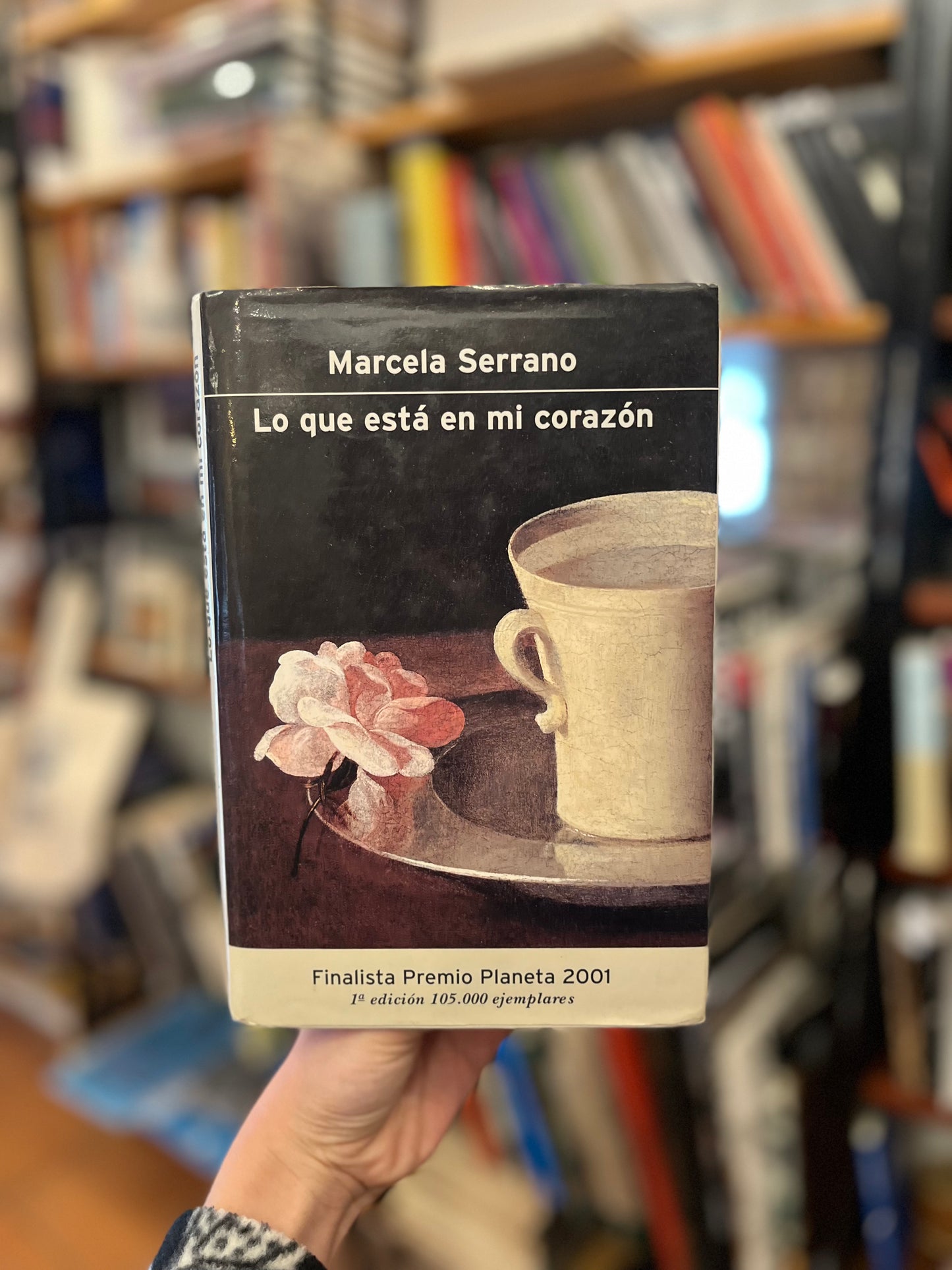 Lo que está en mi corazón. Firmado por la autora