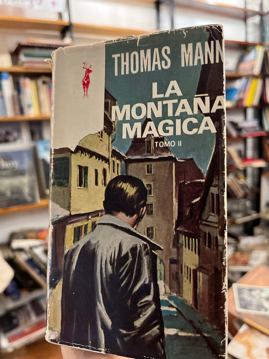 La montaña mágica. Dos tomos. Libro rescatado del incendio