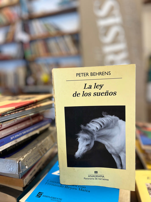 La ley de los sueños. Libro rescatado del incendio.