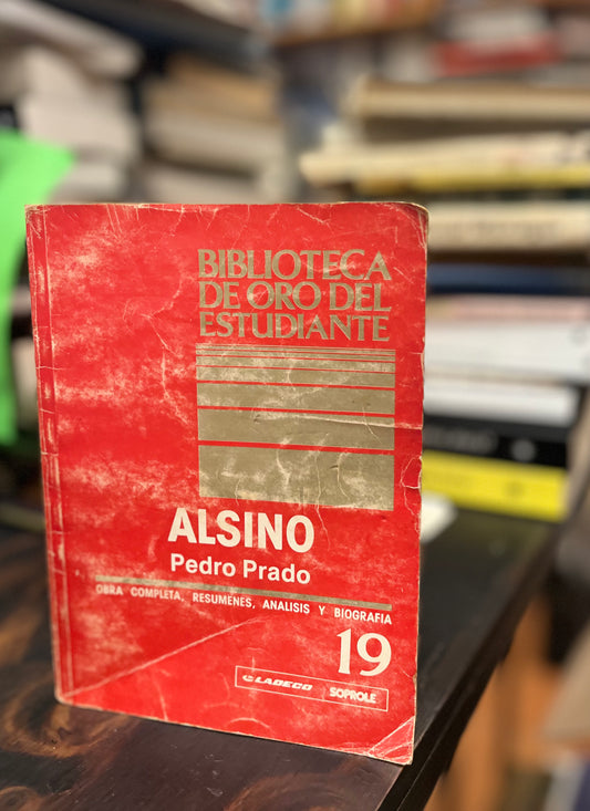 Alsino. Libro rescatado del incendio