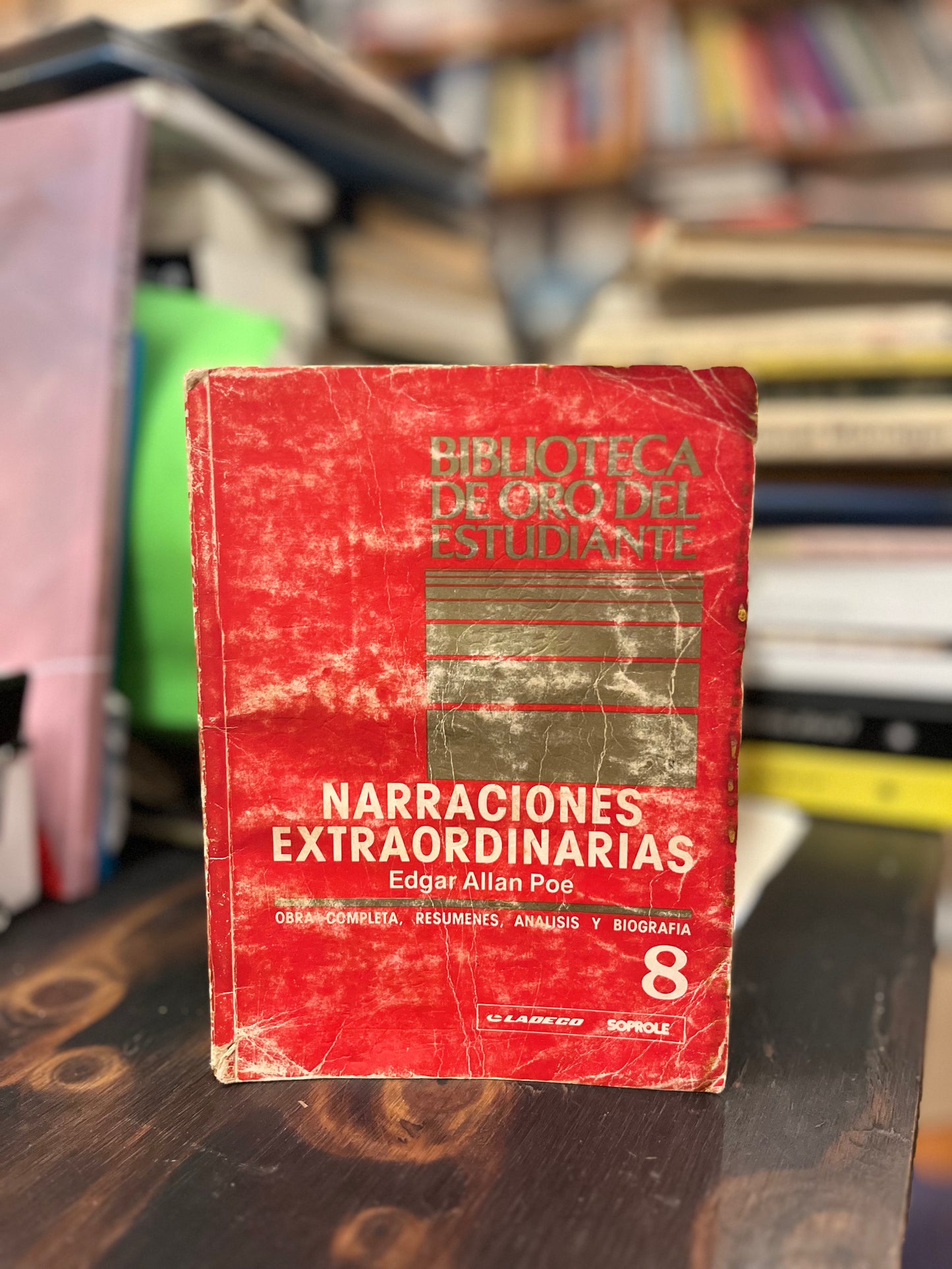 Narraciones Extraordinarias Libros rescatado del incendio