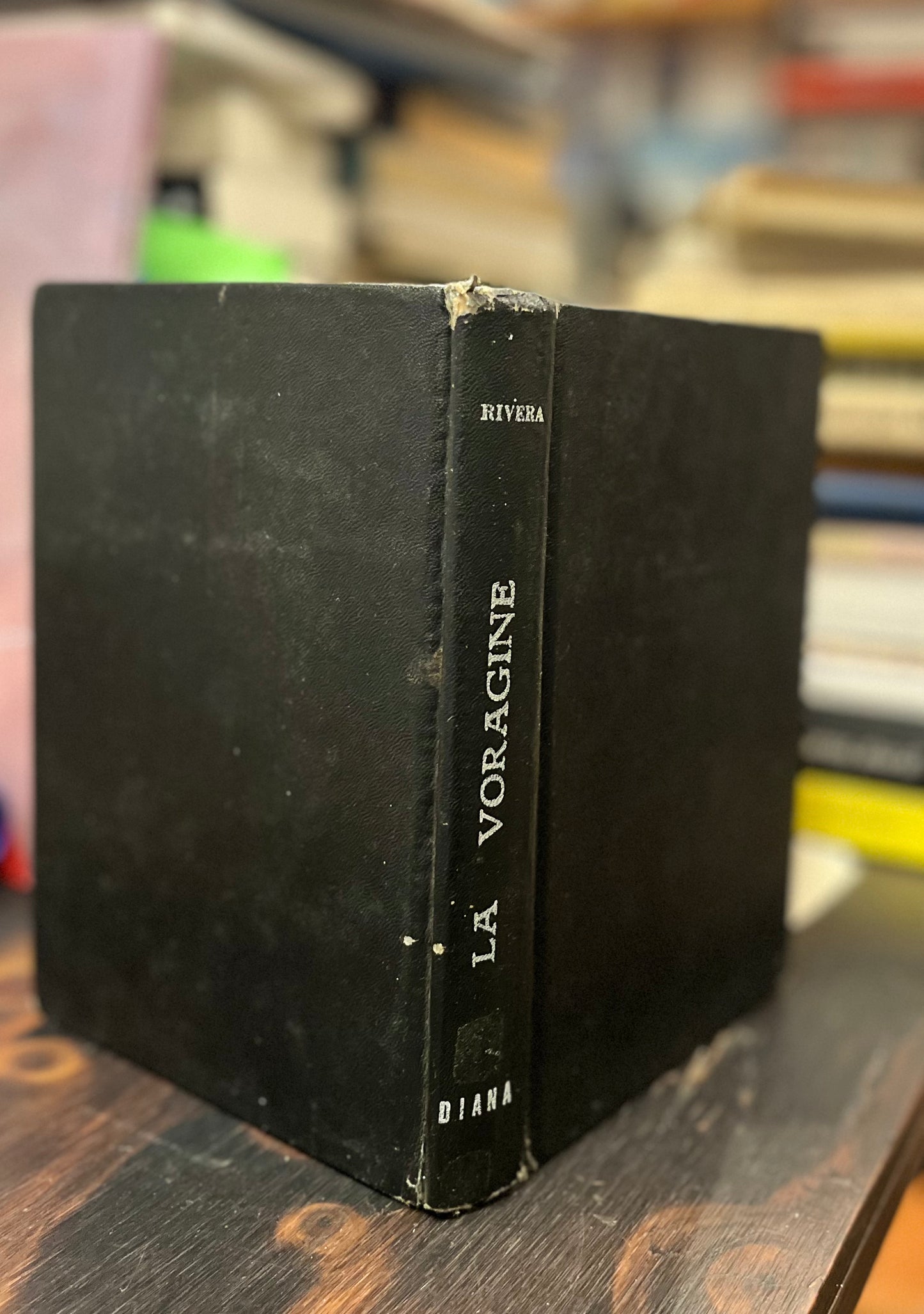 La vorágine Libro rescatado del incendio