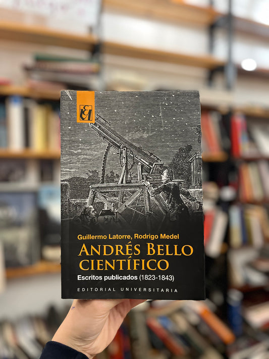 Andrés bello científico Libro rescatado del incendio