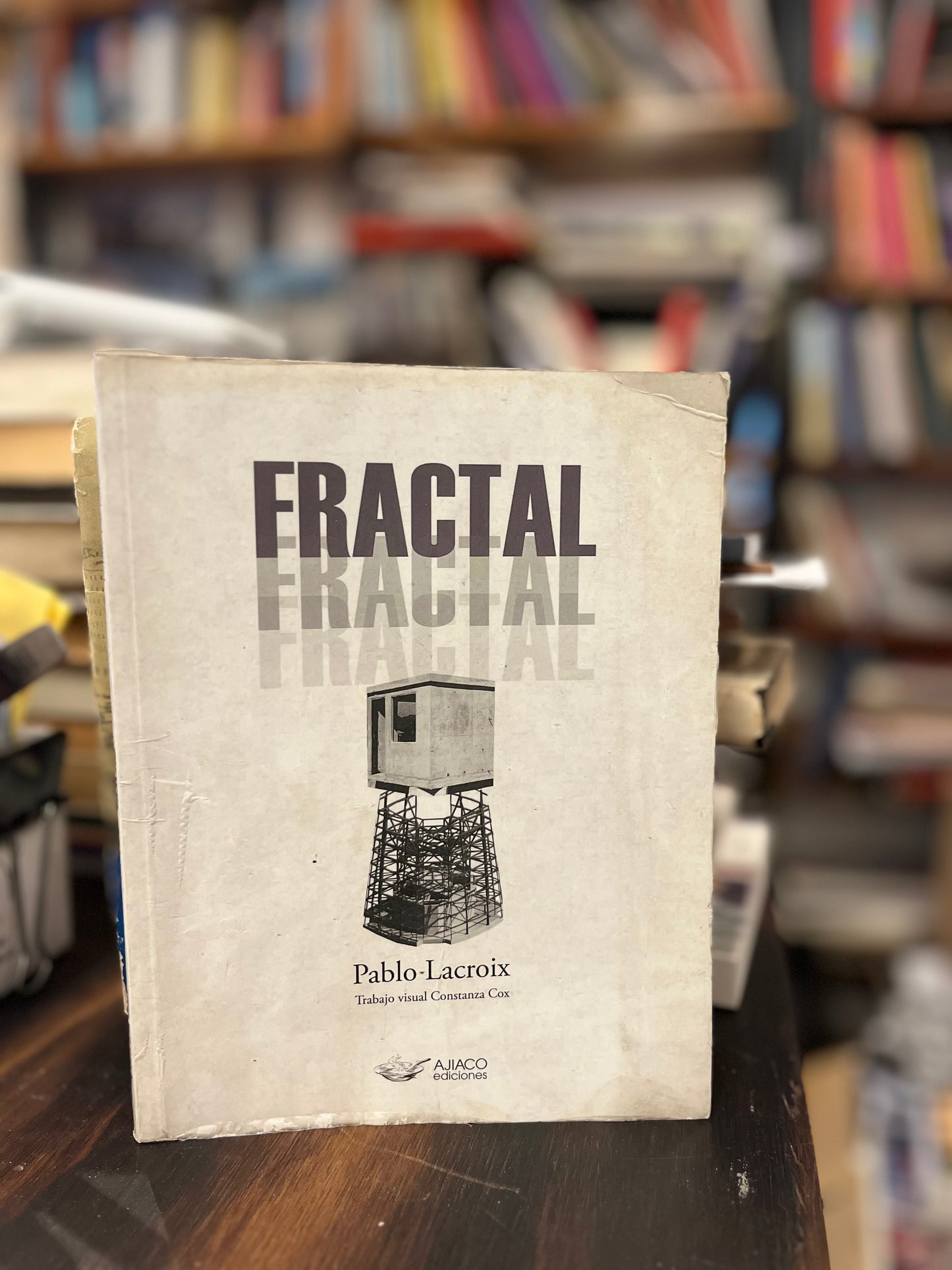 Fractal. Libro rescatado del incendio