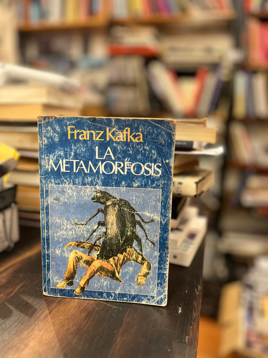 La metamorfosis. Libro rescatado del incendio