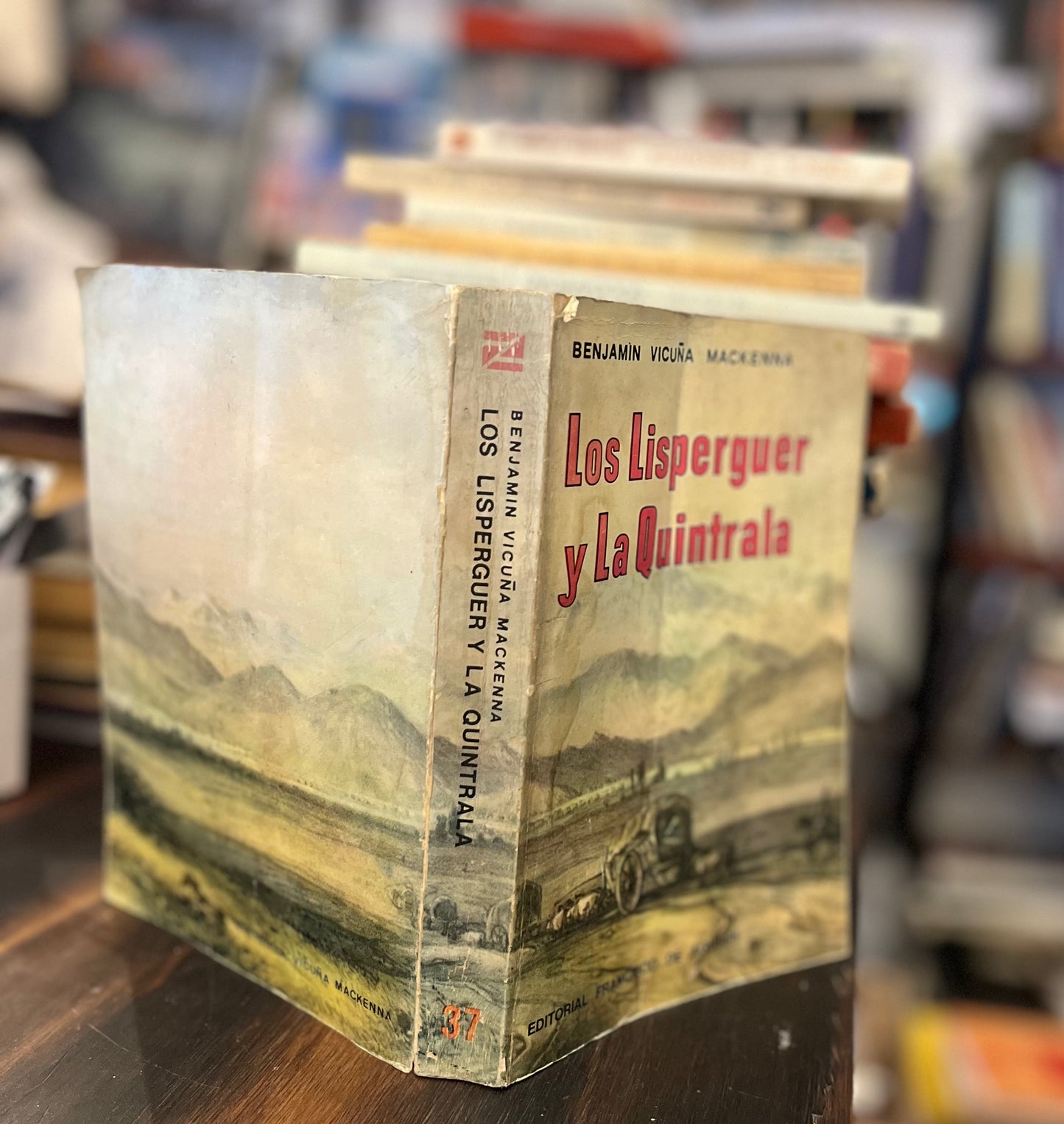 Los Lisperguer y la Quintrala. Libro rescatado del incendio
