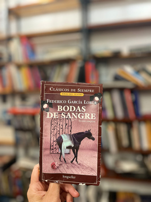 Bodas de sangre. Libro rescatado del incendio