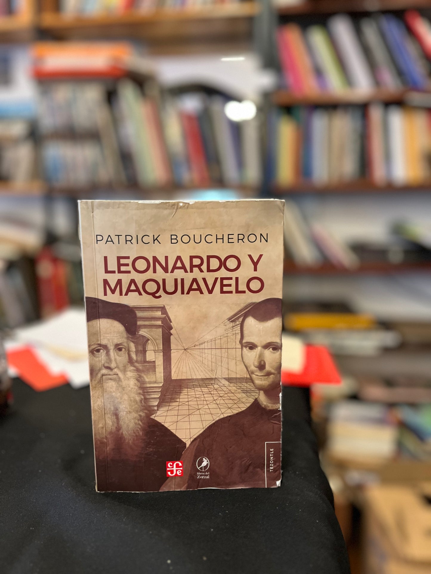 Leonardo y Maquiavelo. Libro rescatado del incendio