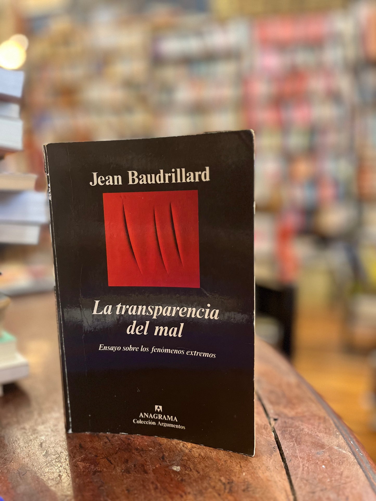 La transparencia del mal