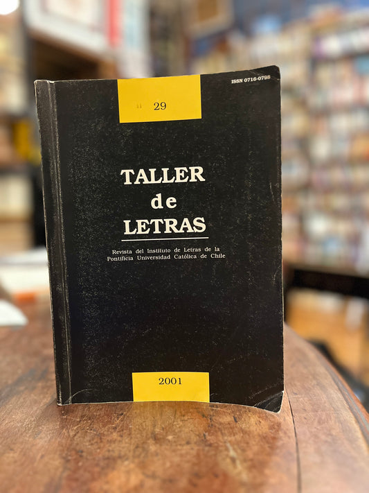 Taller de letras. Revista del instituto de letras N°29