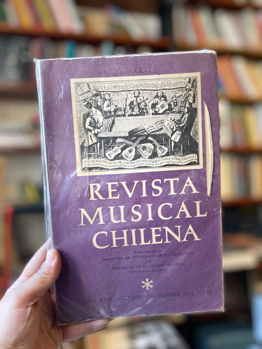 Revista musical chilena Nº 86