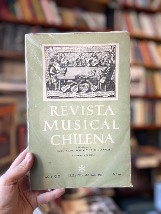 Revista musical chilena Nº 91