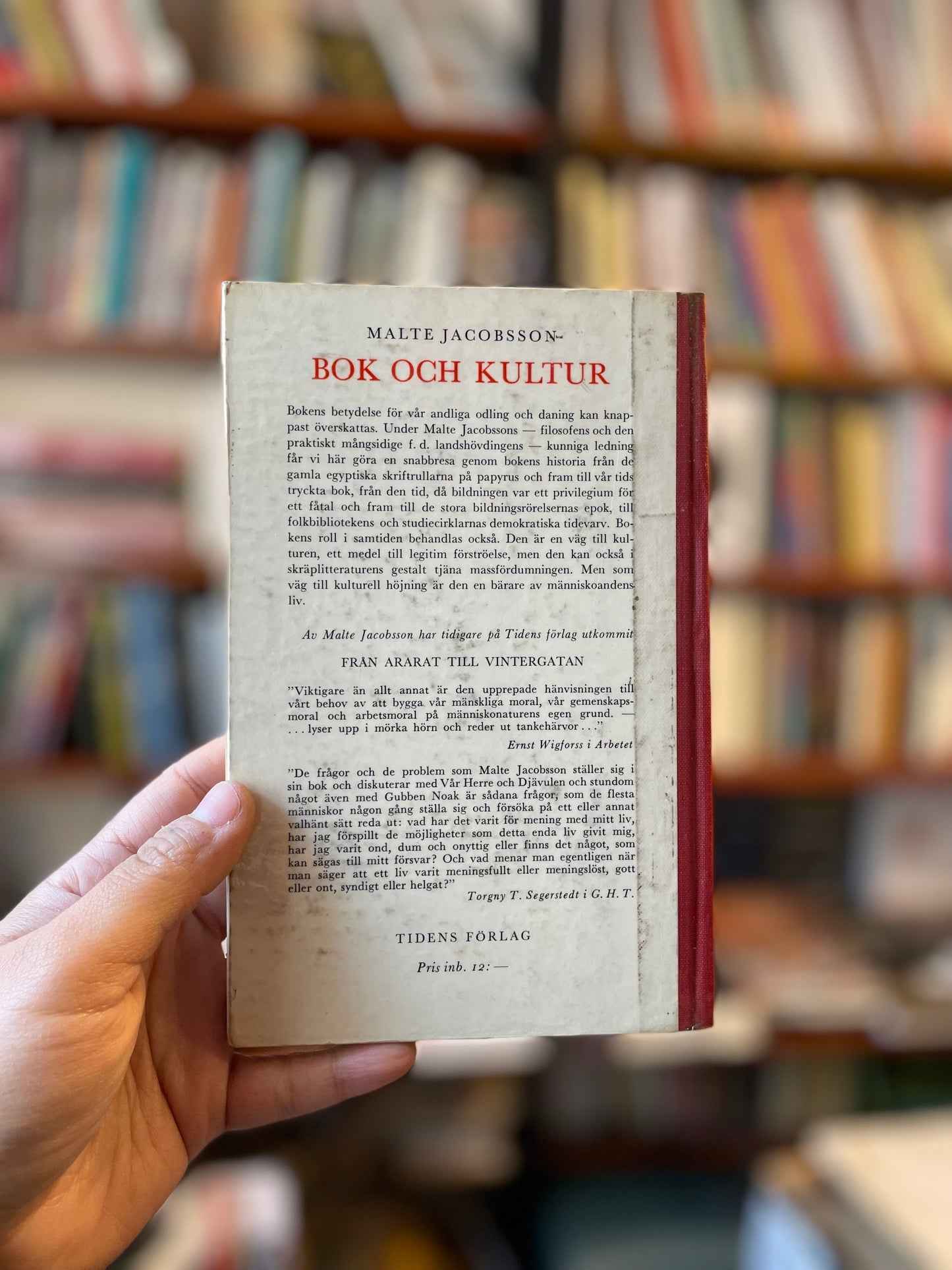 Bok Och Kultur