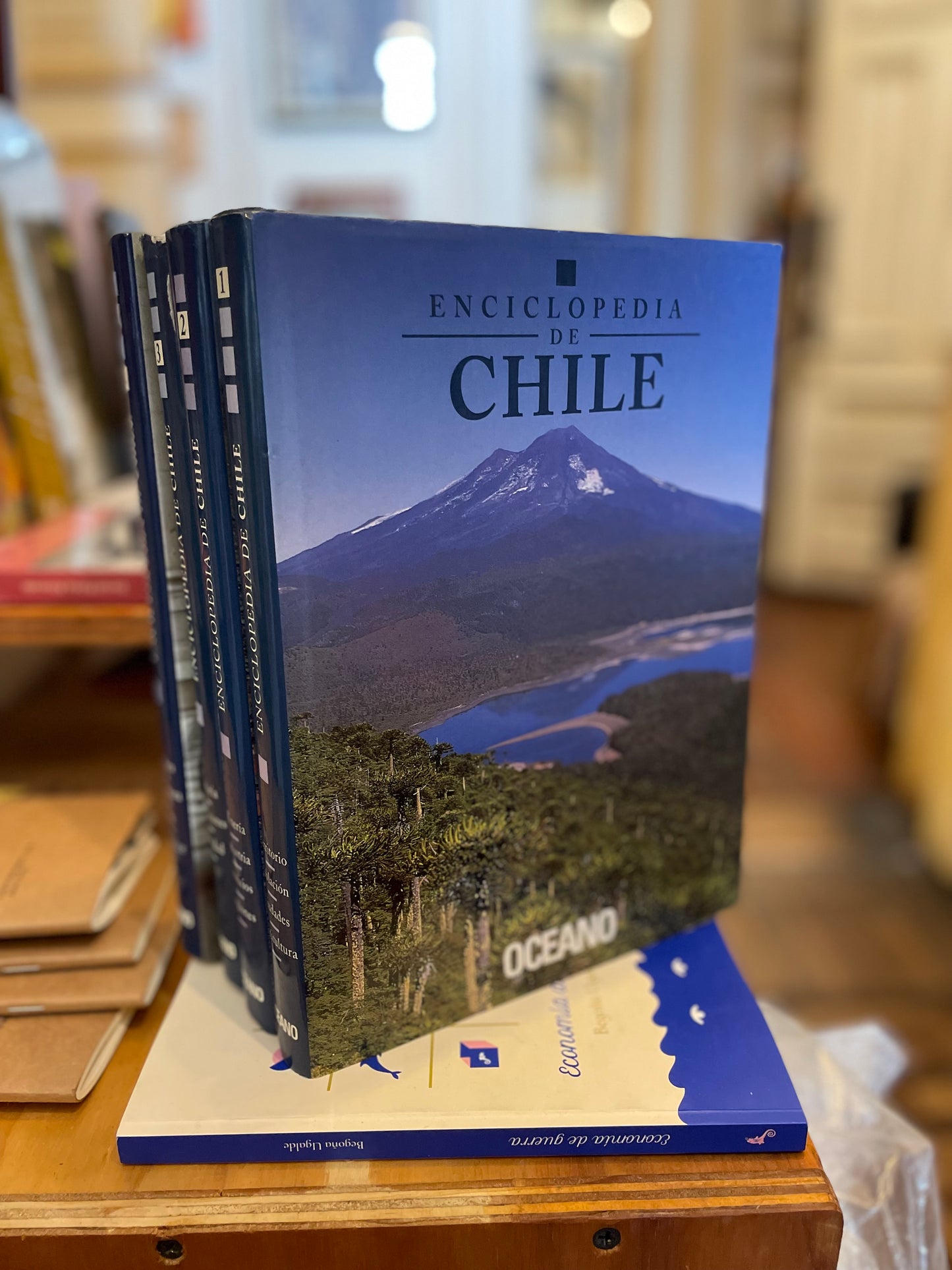 Enciclopedia de Chile 4 Tomos