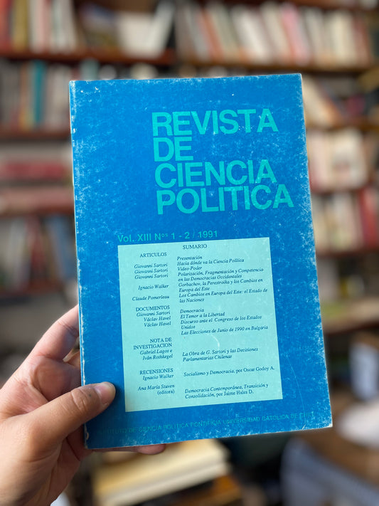 Revista de Ciencia Política. Volúmen XIII N° 1-2