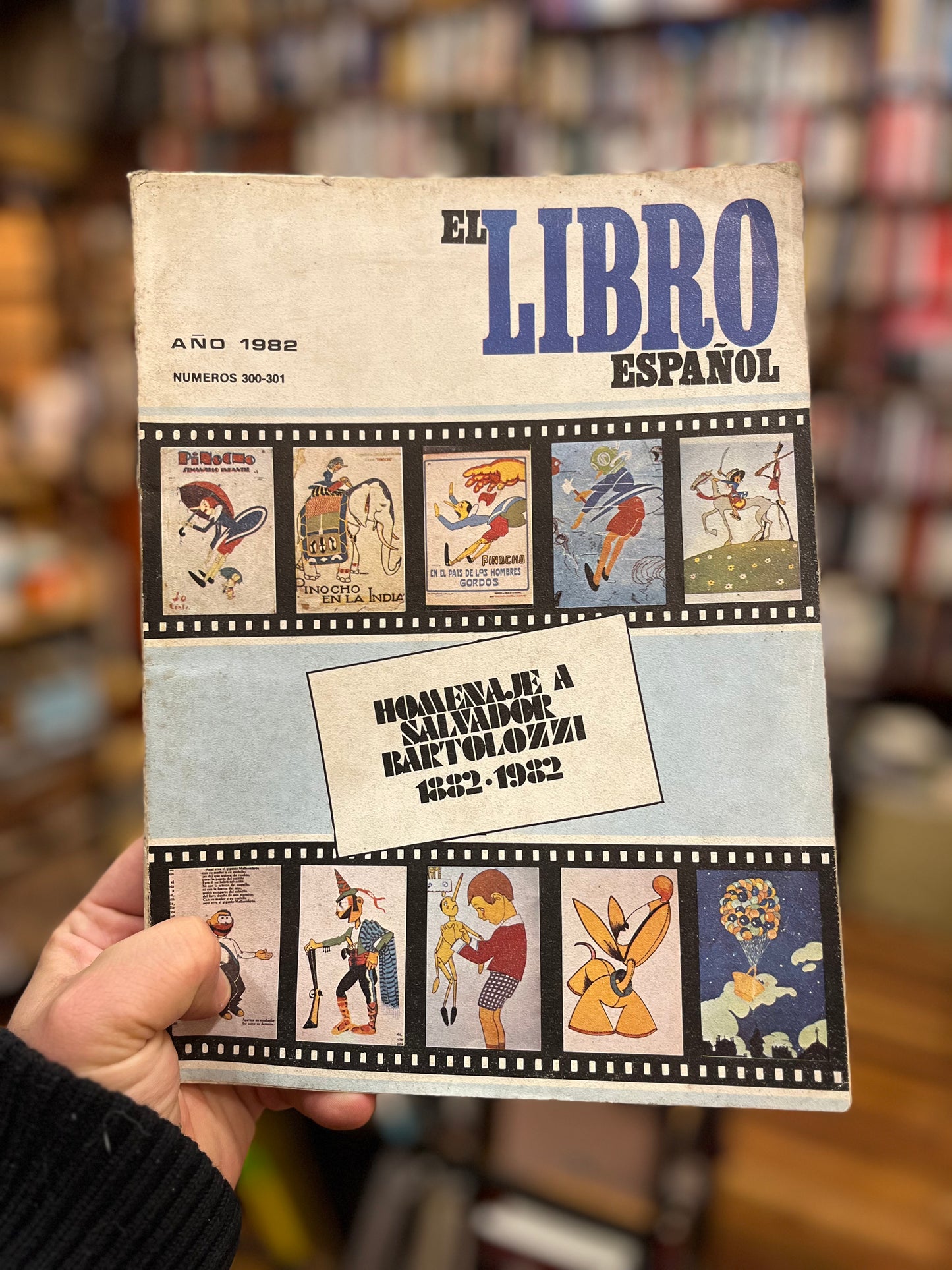 El libro español. 1982. Homenaje a Salvador Bartolozzi
