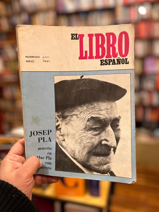 El libro español. 1981  Homenaje a Josep Pla