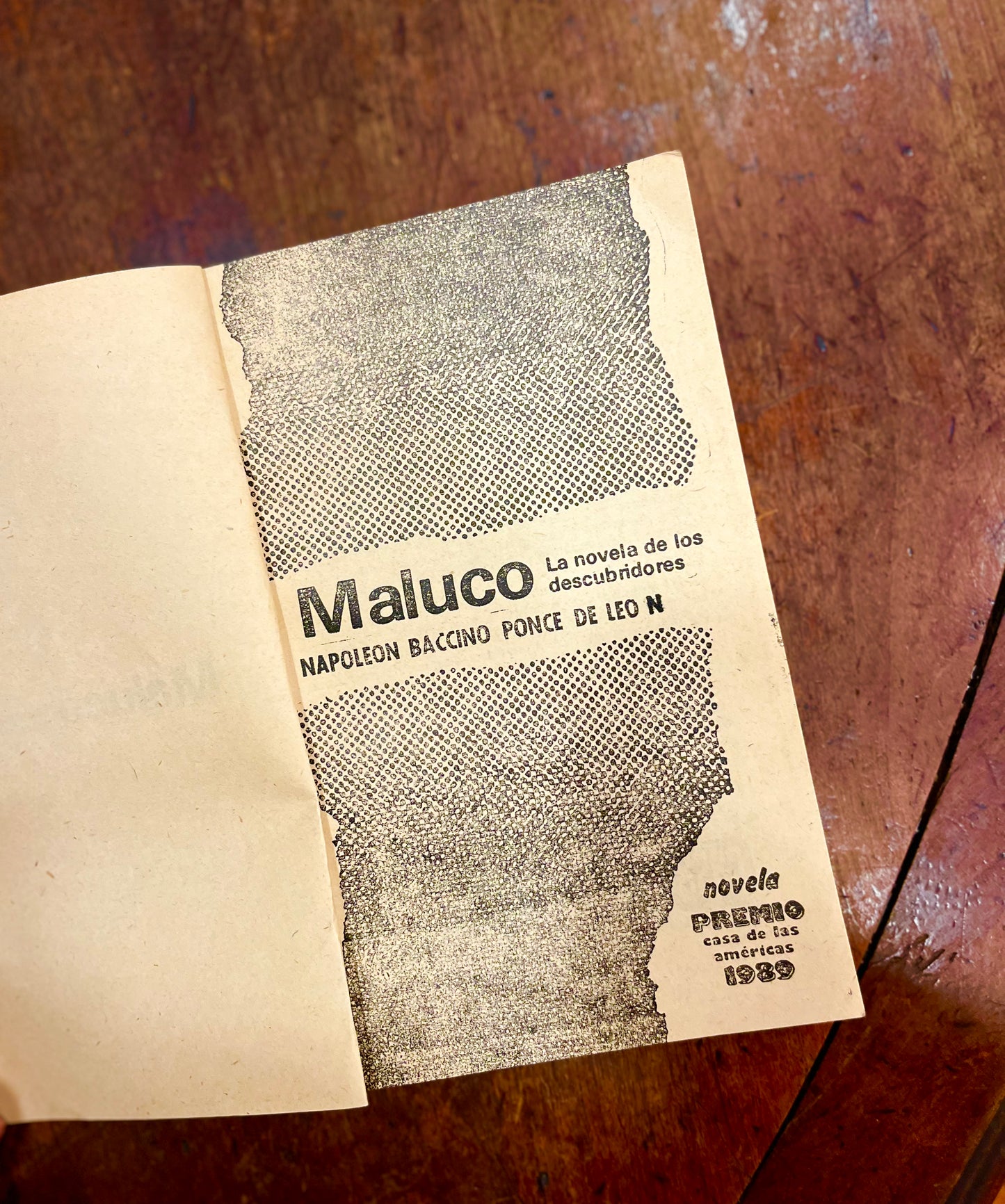 Maluco. La novela de los descubridores.