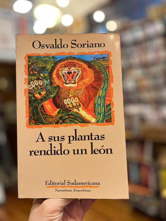 A sus plantas rendido un león