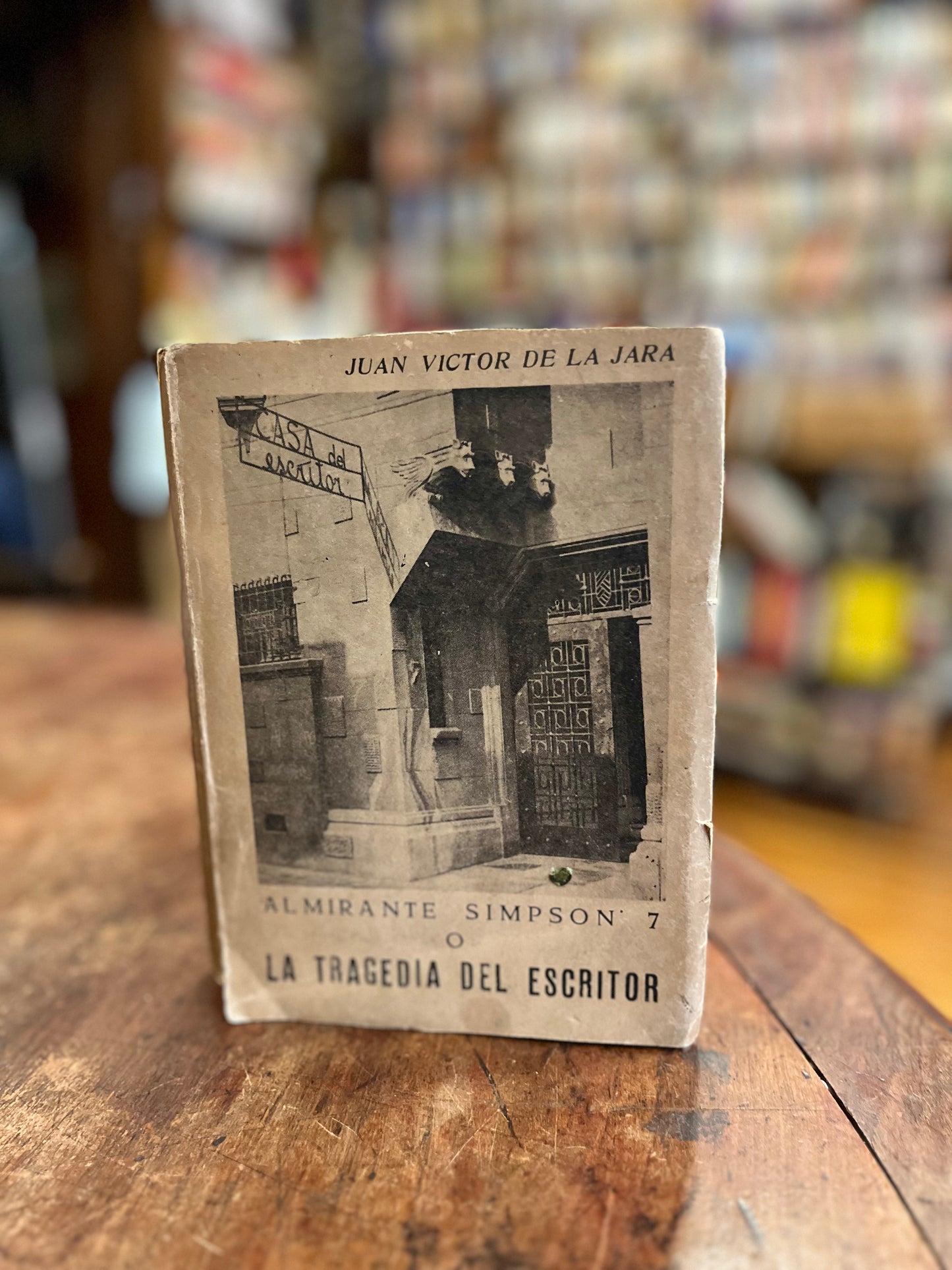 Almirante Simpson 7. La tragedia del escritor
