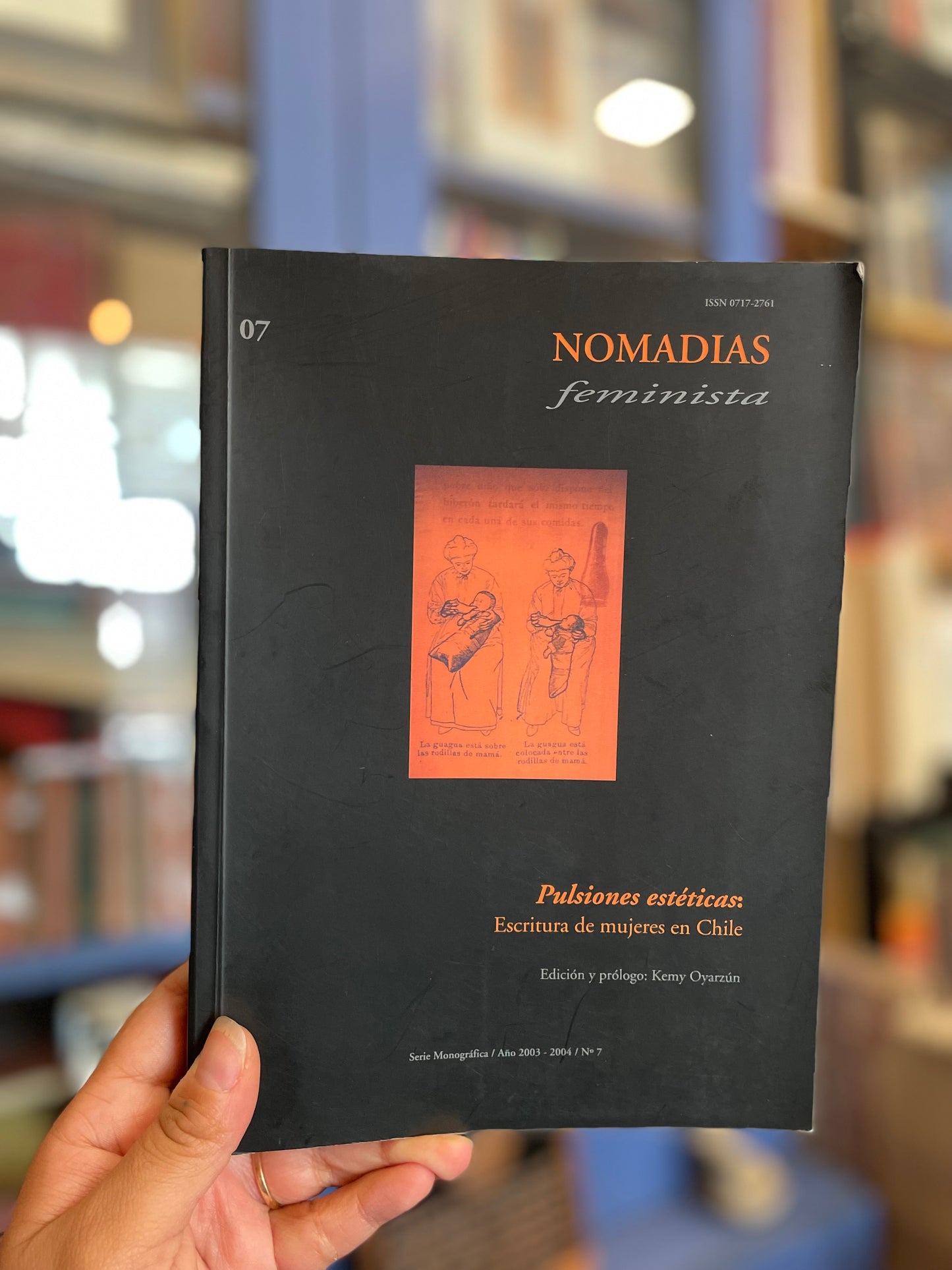 Nomadias feministas n°7. Pulsiones estéticas: Escritura de mujeres en Chile