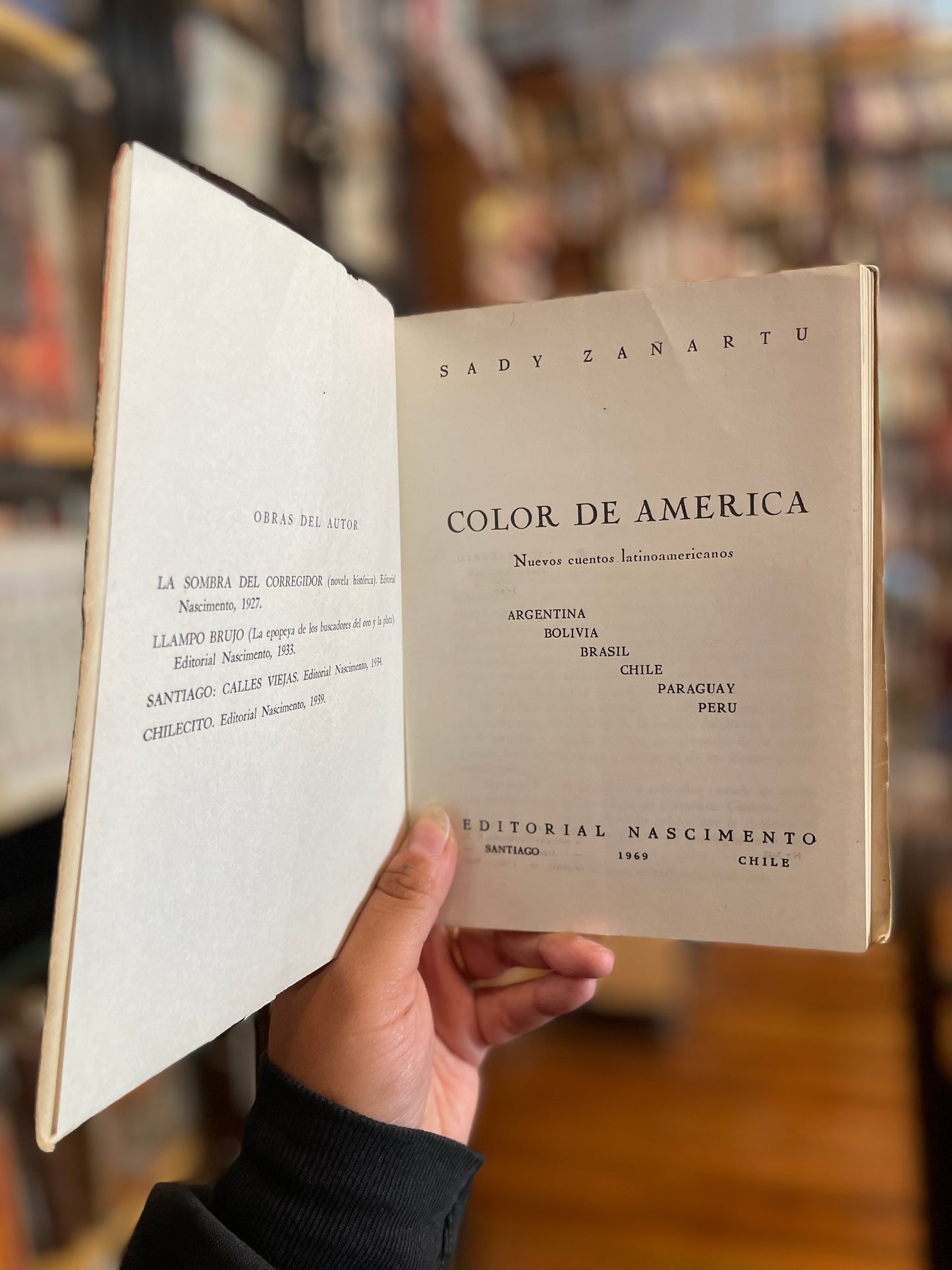 Color de América