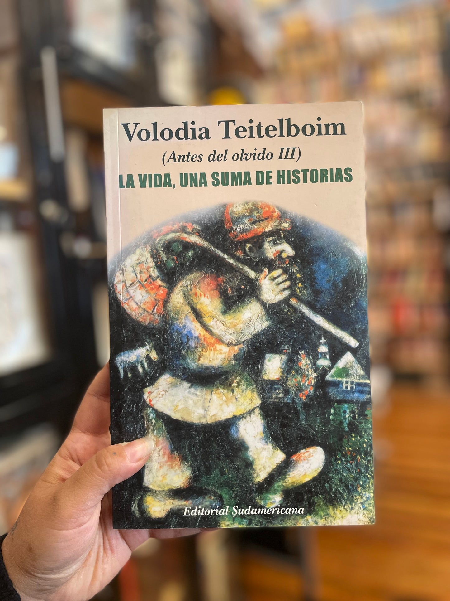 La vida, una suma de historias (Antes del olvido III). Firmado