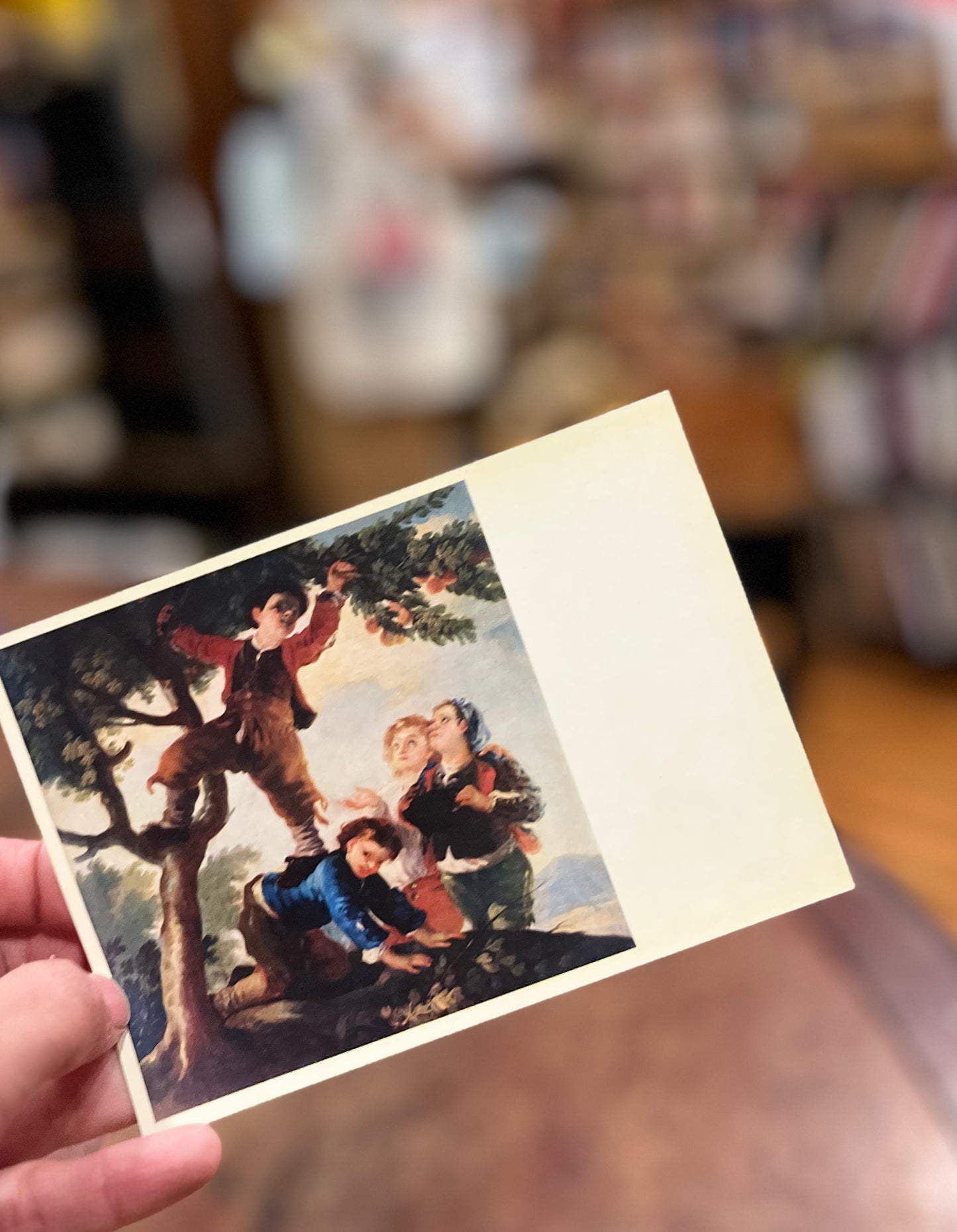 Goya Carpeta de postcards.