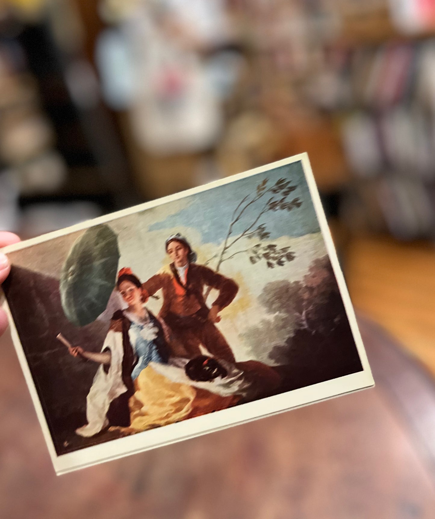 Goya Carpeta de postcards.