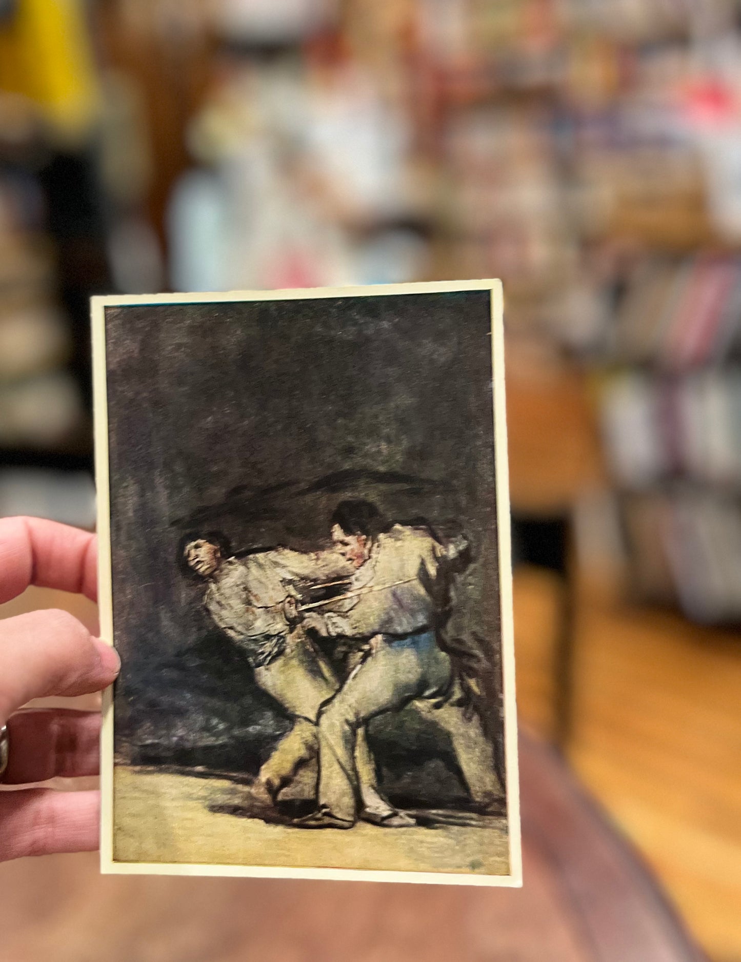 Goya Carpeta de postcards.