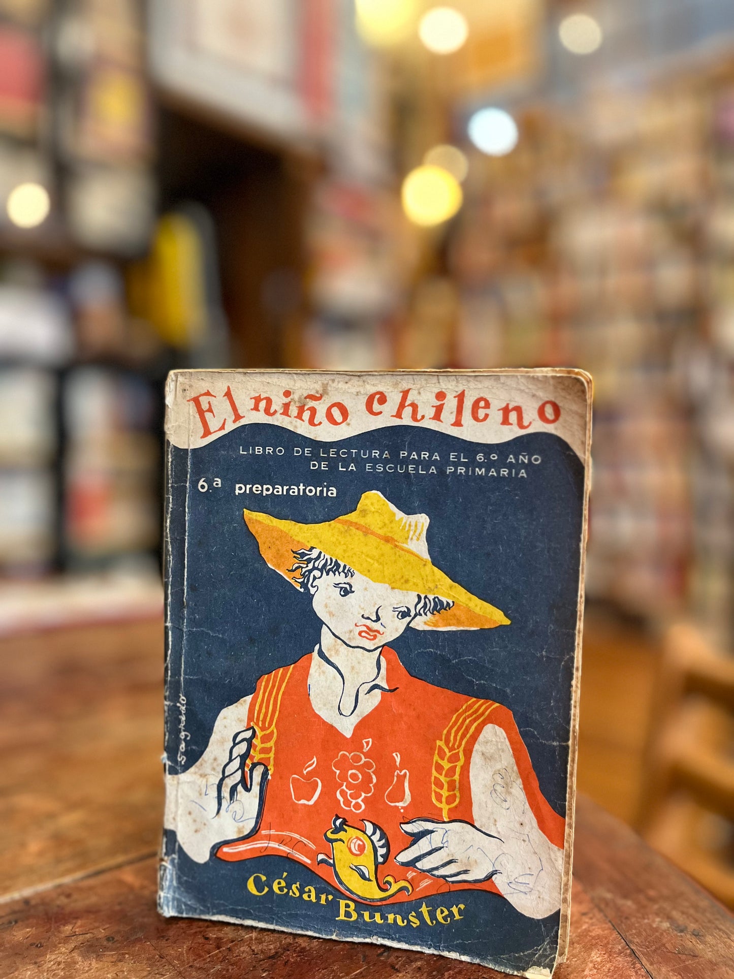 El niño chileno. Libro de lectura para el 6°año de escuela primaria