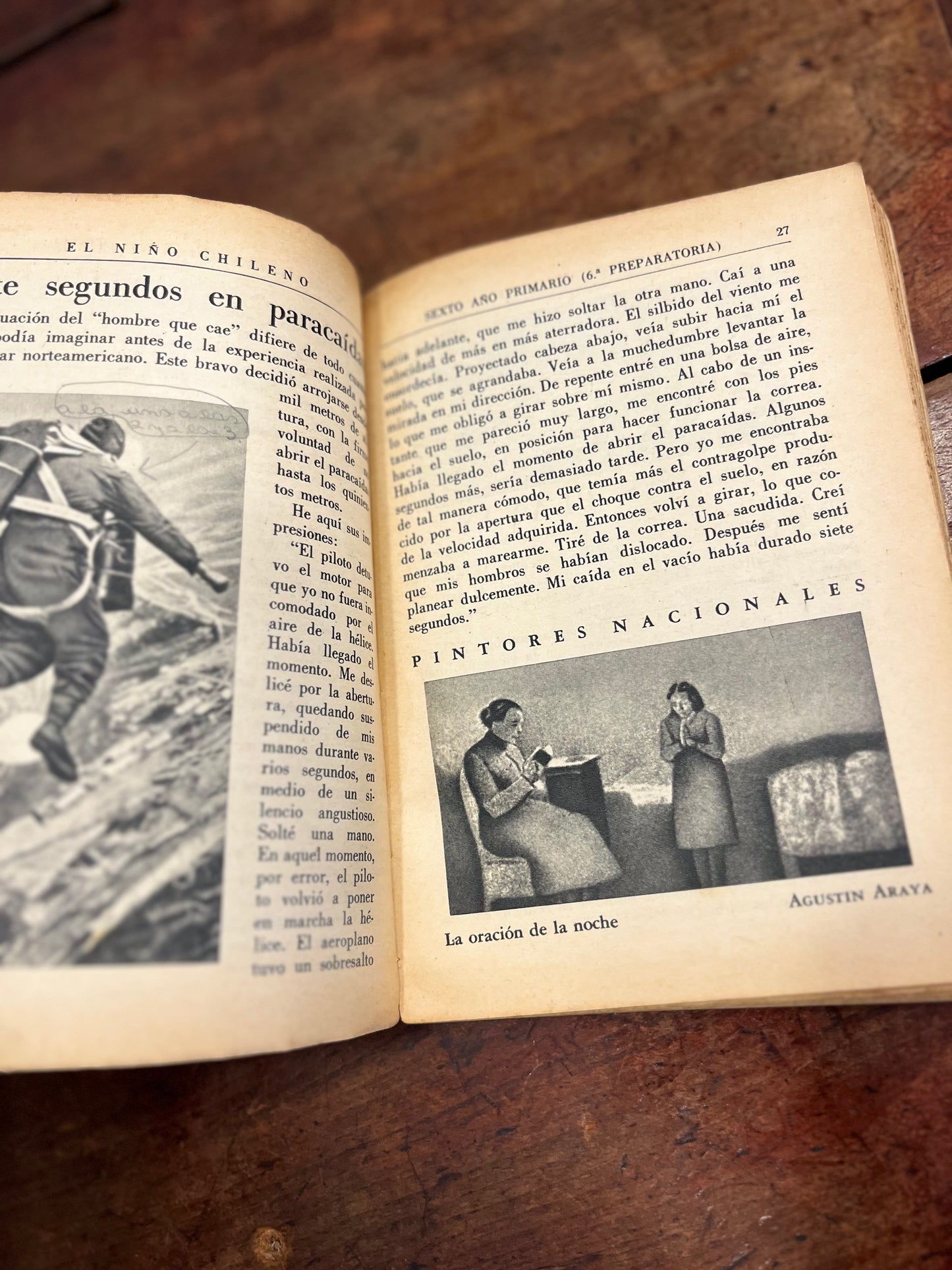 El niño chileno. Libro de lectura para el 6°año de escuela primaria