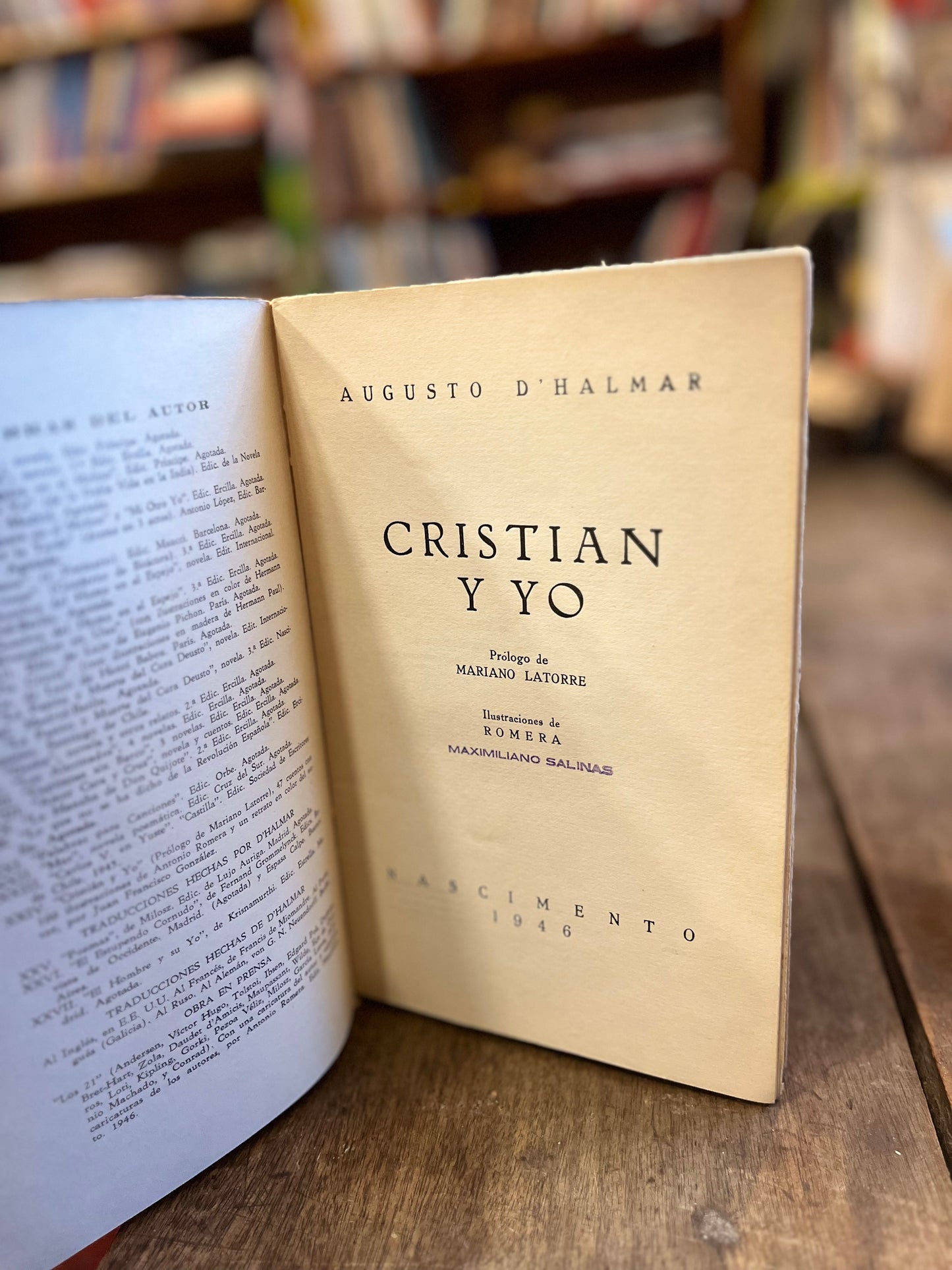 Cristián y yo. Primera edición