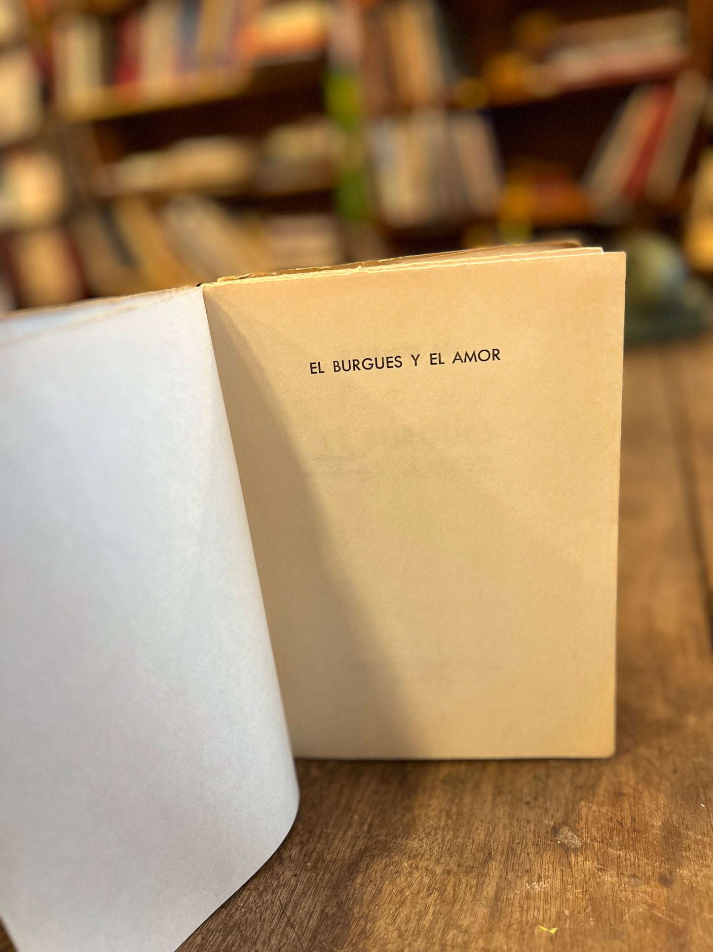 El burgues y el amor