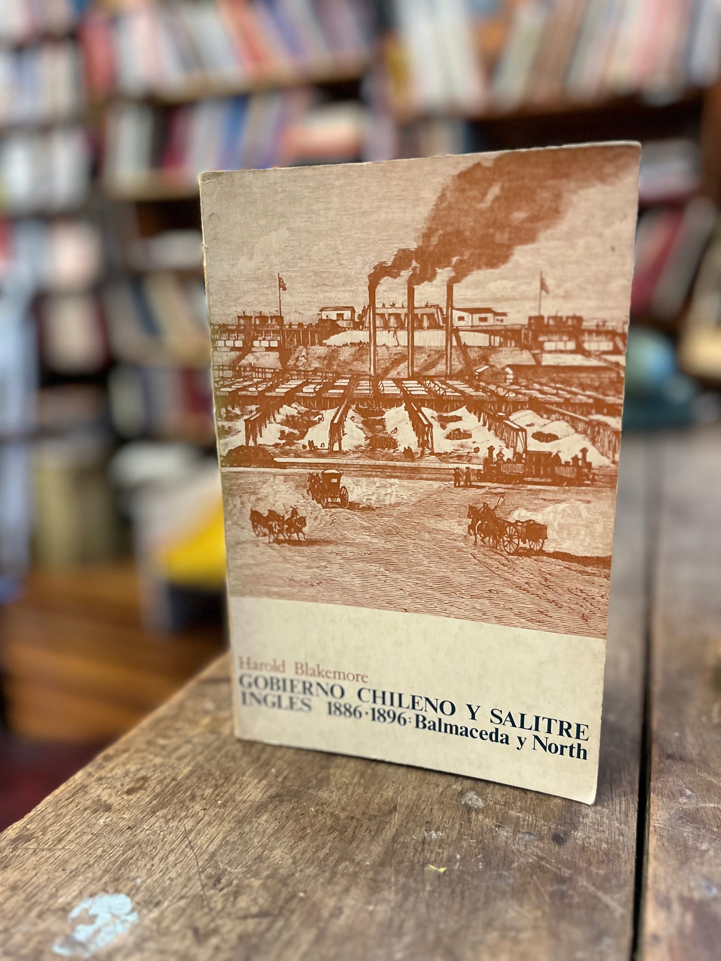 Gobierno chileno y el salitre ingles. 1886-1896: Balmaceda y North