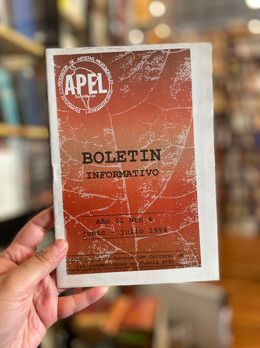 APEL año 11 N°4. Revista informativa realizada por chilenos en el exilio