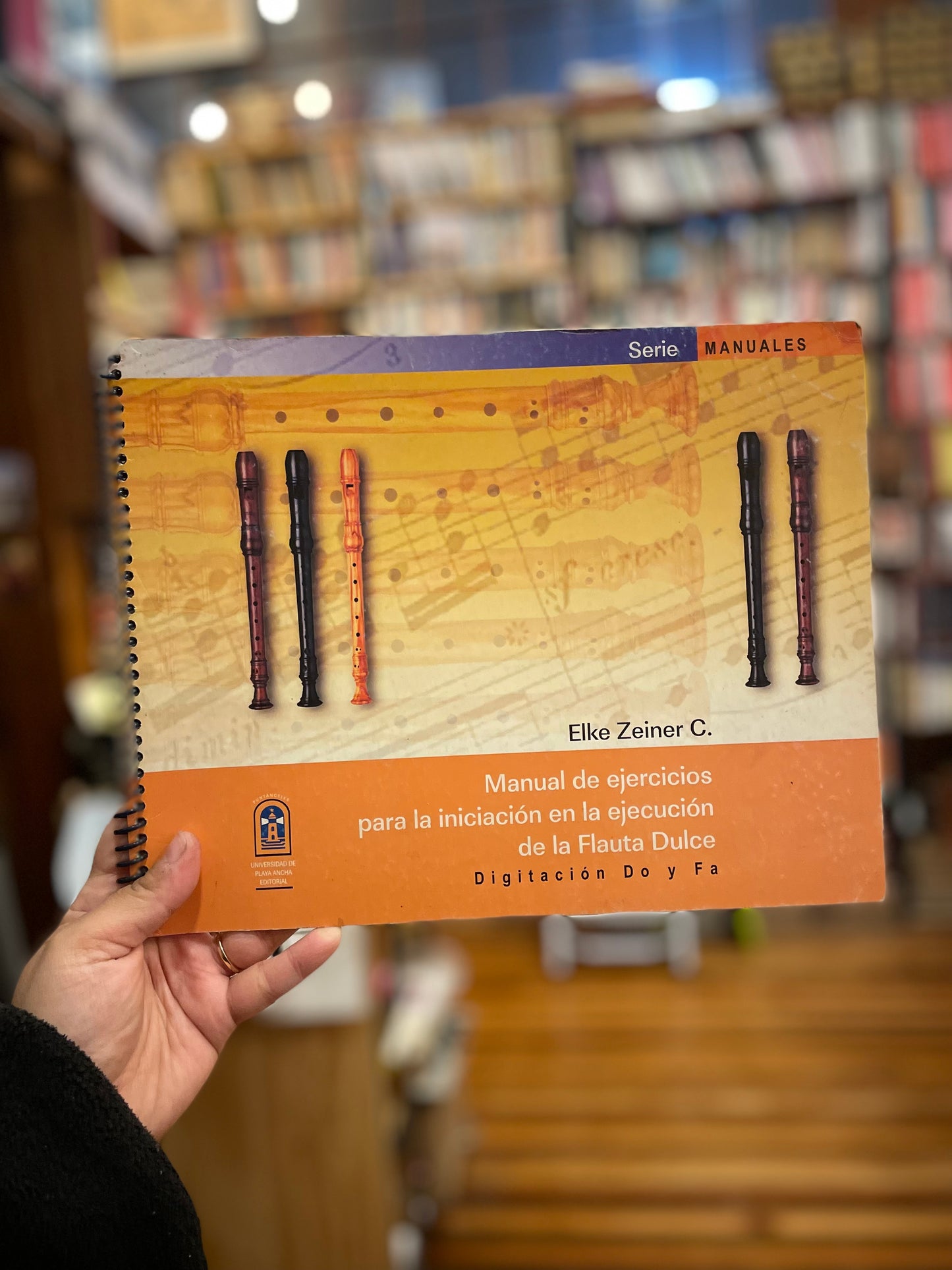 Manual de ejercicios para la iniciación en la ejecución de la Flauta Dulce
