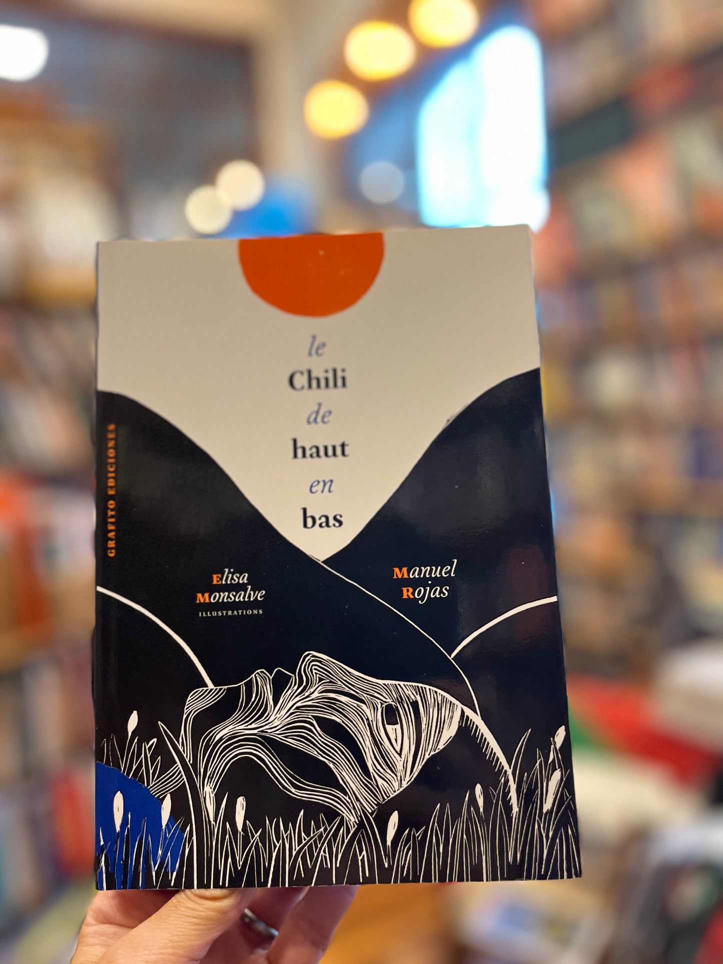 Chile de arriba a abajo. Bilingüe Francés castellano