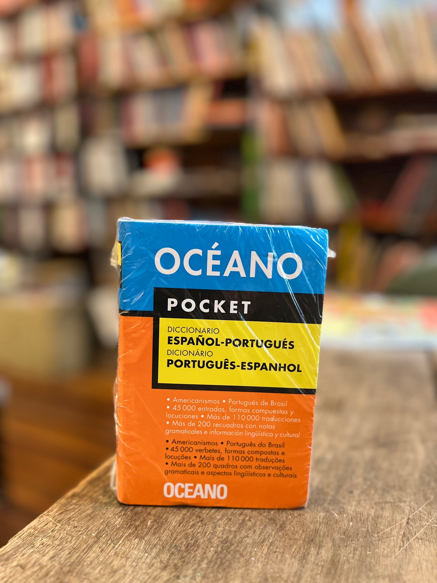 Diccionario Oceano Pocket Portugués Castellano/ Castellano Portugués