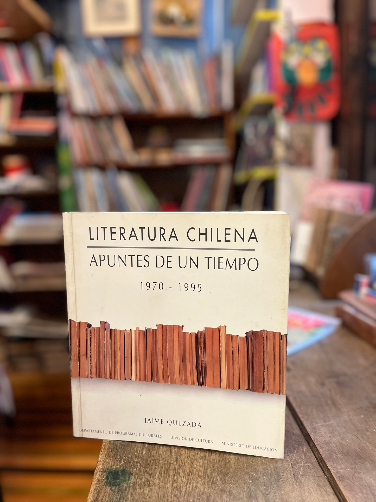 Literatura chilena. Apuntes de un tiempo 1970-1995