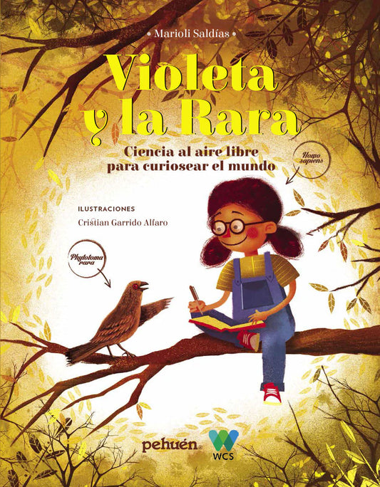 Violeta y la rara.