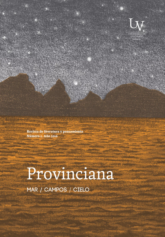 Provinciana N°1. Mar, campos, cielos. Revista de literatura y pensamiento