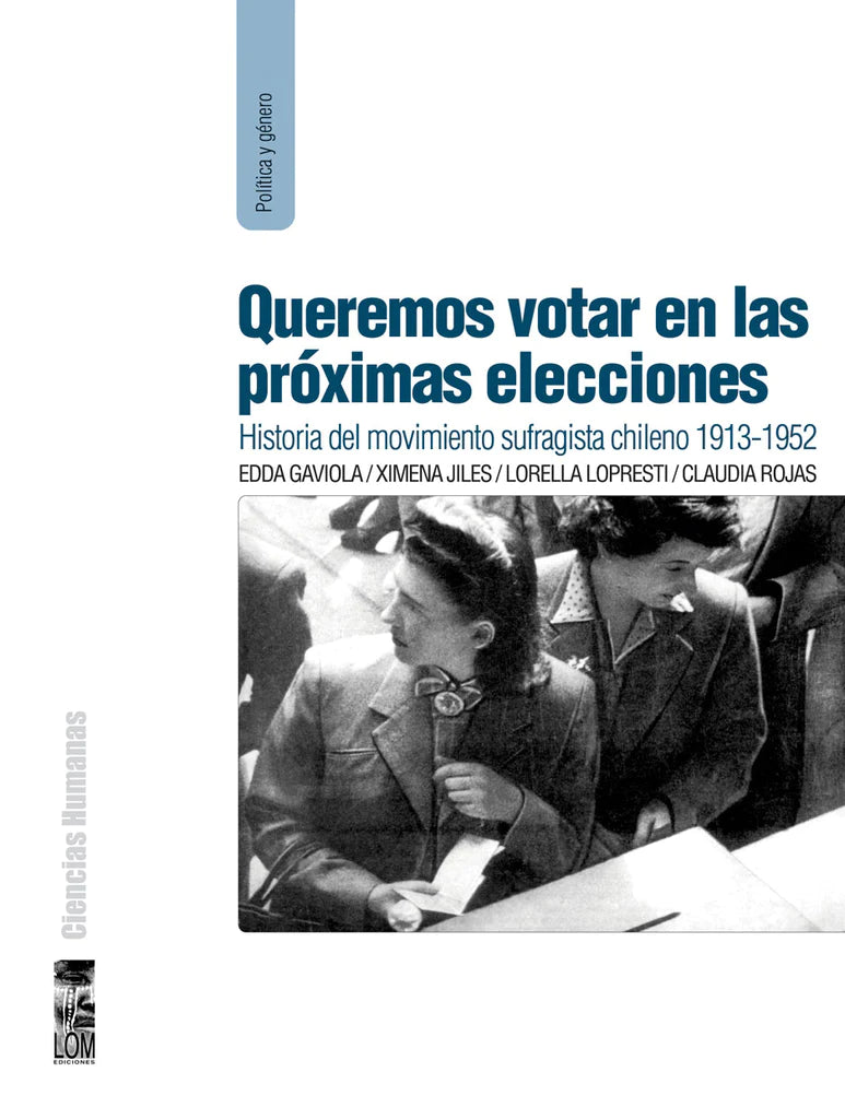 Queremos votar en las próximas elecciones