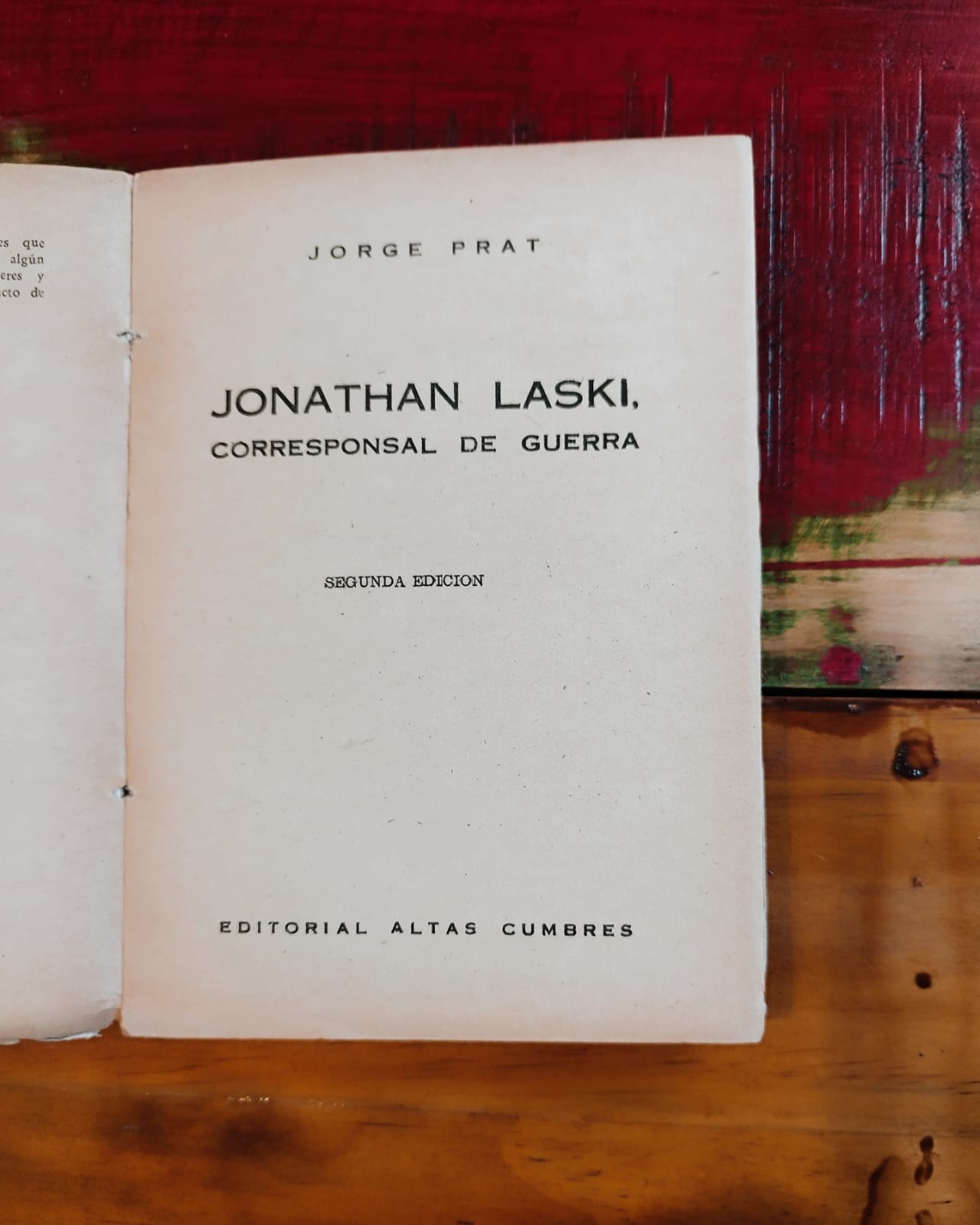 Jonathan Lanski, corresponsal de guerra