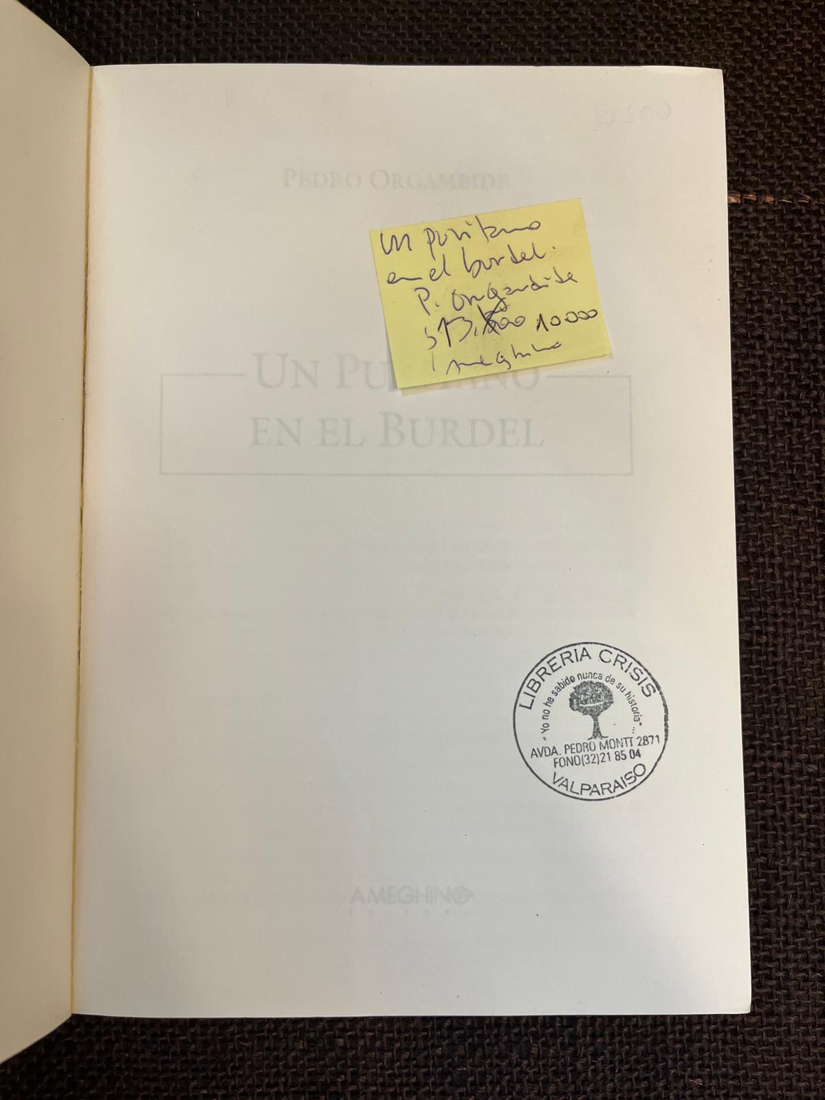 Un puritano en el burdel