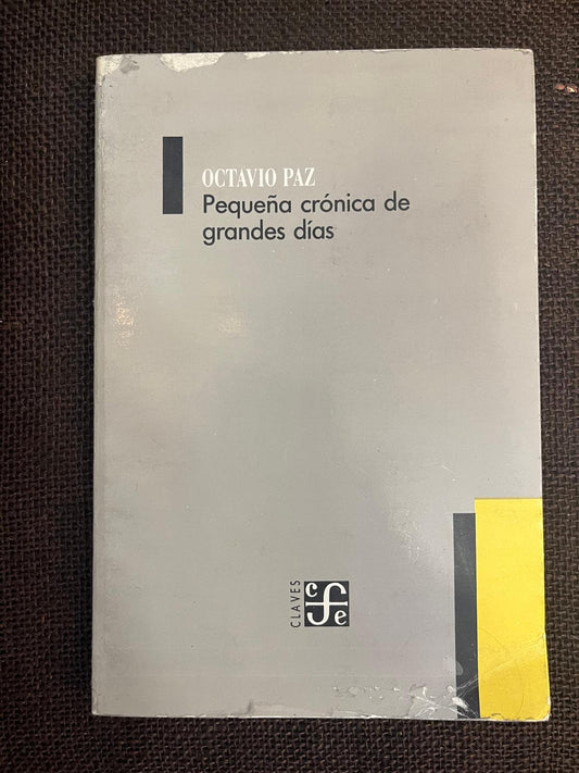 Pequena cronica de grandes dias