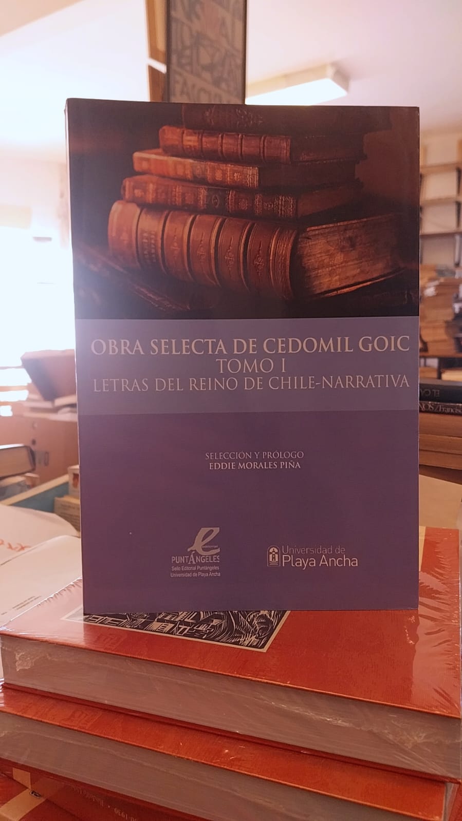 Obra selecta de Cedomil Goic, Tomo 1- Letras del reino de Chile- narrativa