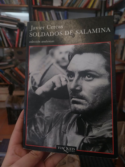 Soldados de Salamina. Libro rescatado del incendio